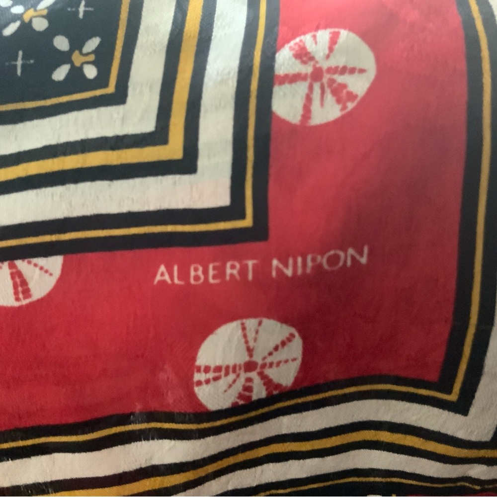 Albert Nipon..Silk Scarf - image 1